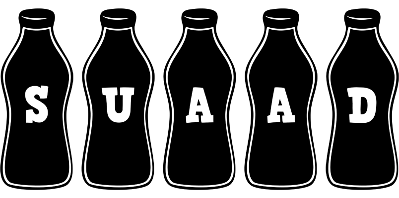 Suaad bottle logo