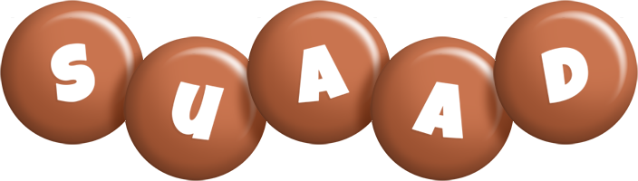 Suaad candy-brown logo