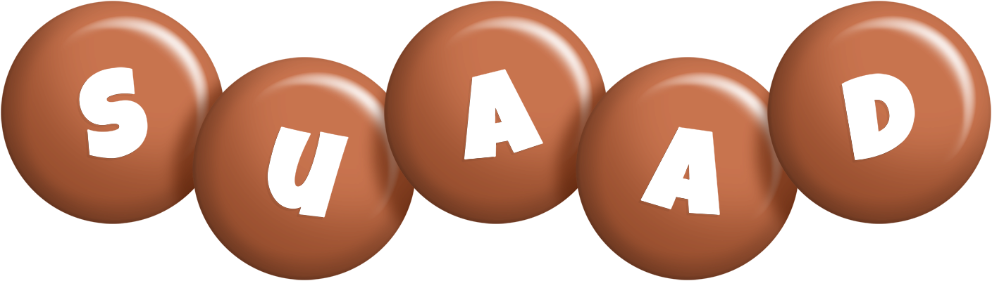 Suaad candy-brown logo