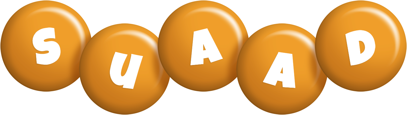 Suaad candy-orange logo