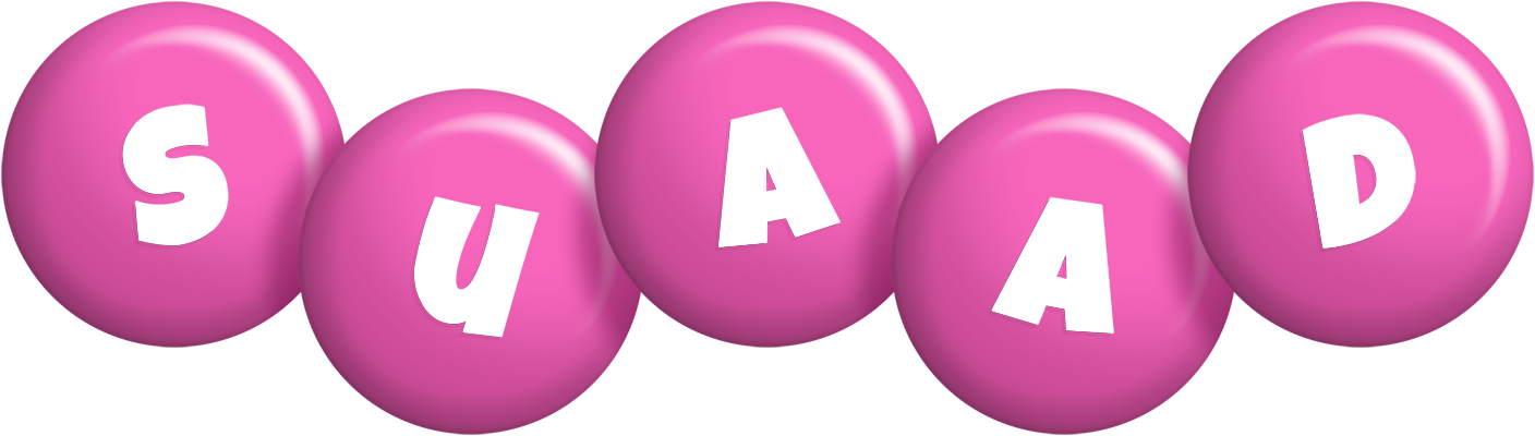 Suaad candy-pink logo
