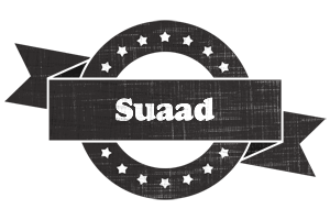 Suaad grunge logo