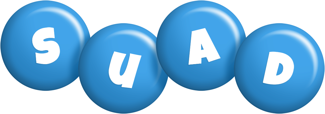 Suad candy-blue logo