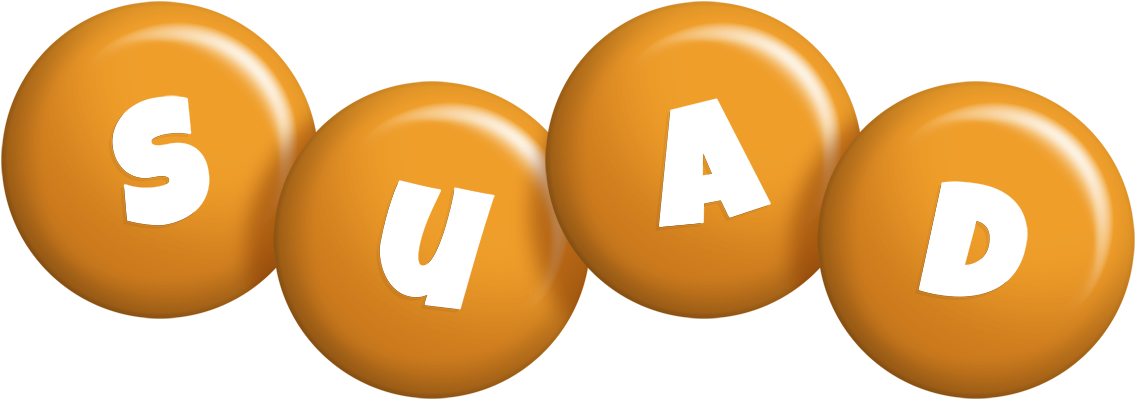 Suad candy-orange logo