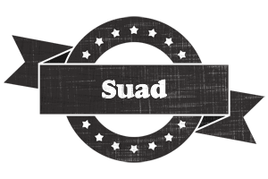 Suad grunge logo