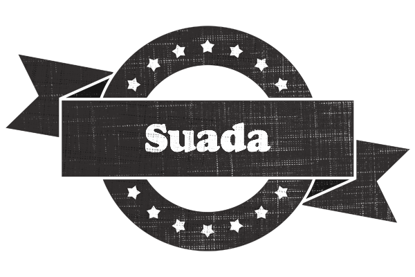 Suada grunge logo