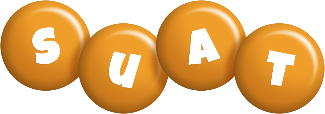 Suat candy-orange logo