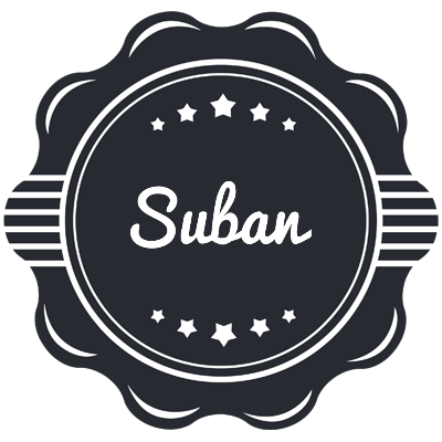 Suban badge logo