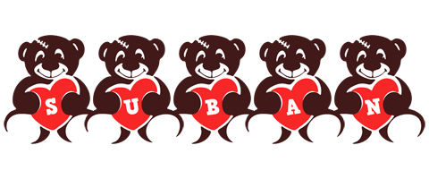 Suban bear logo