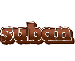 Suban brownie logo