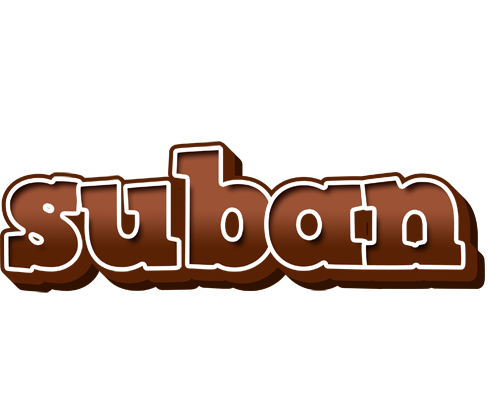 Suban brownie logo