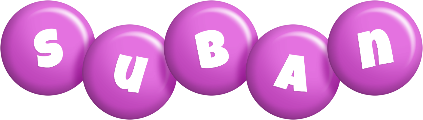 Suban candy-purple logo