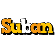 Suban cartoon logo