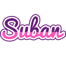 Suban cheerful logo