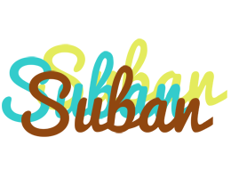 Suban cupcake logo