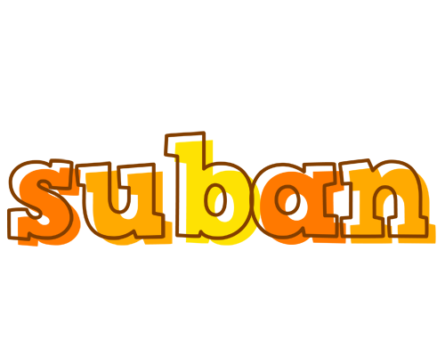 Suban desert logo