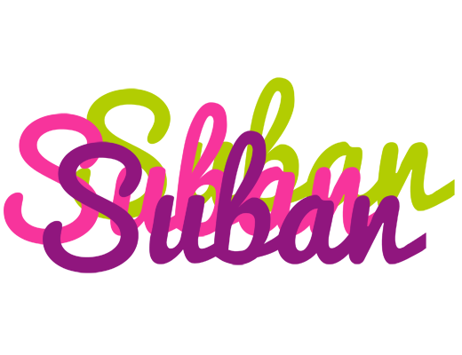 Suban flowers logo