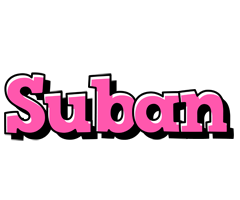 Suban girlish logo