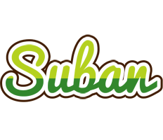 Suban golfing logo