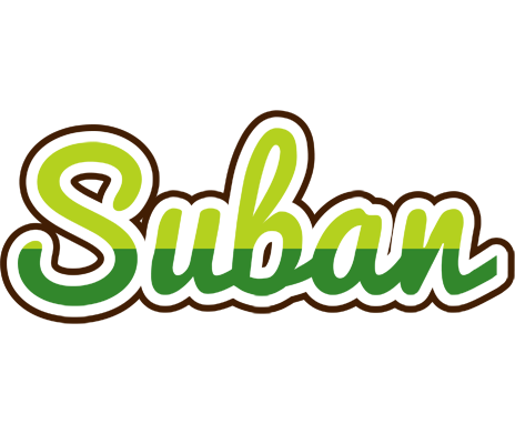 Suban golfing logo