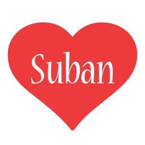 Suban love logo