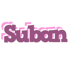 Suban relaxing logo