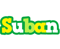 Suban soccer logo