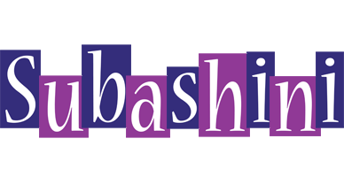 Subashini autumn logo