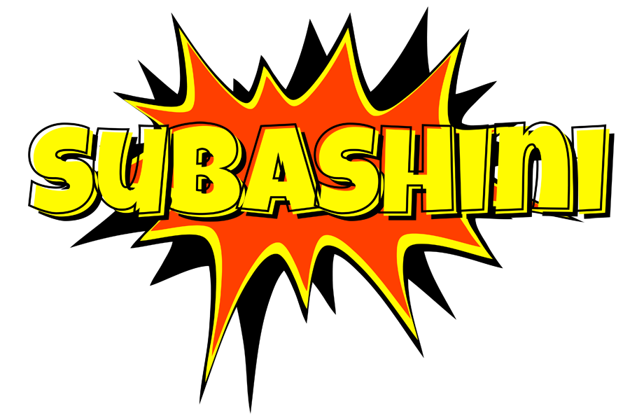 Subashini bazinga logo
