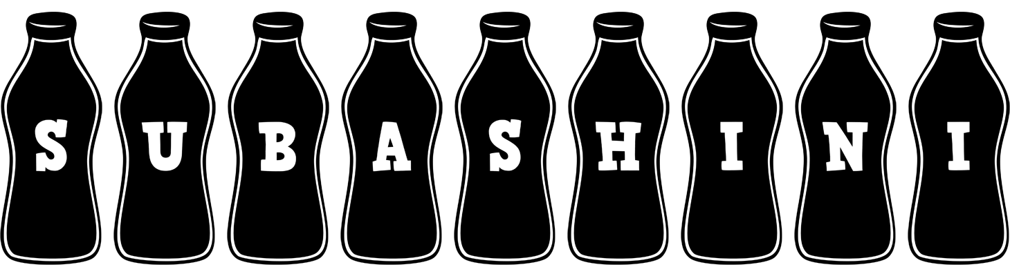 Subashini bottle logo