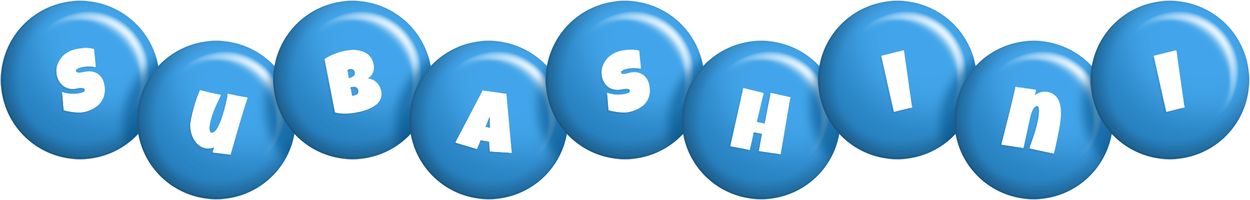 Subashini candy-blue logo