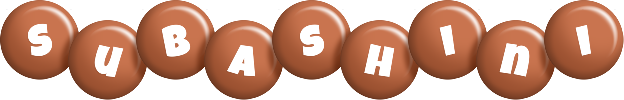 Subashini candy-brown logo