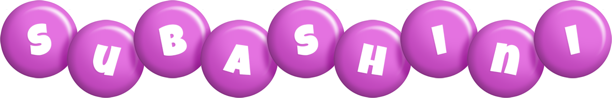 Subashini candy-purple logo