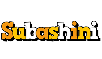 Subashini cartoon logo