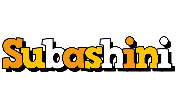 Subashini cartoon logo
