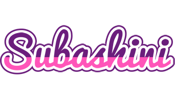 Subashini cheerful logo