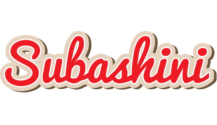 Subashini chocolate logo