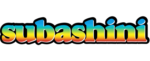 Subashini color logo