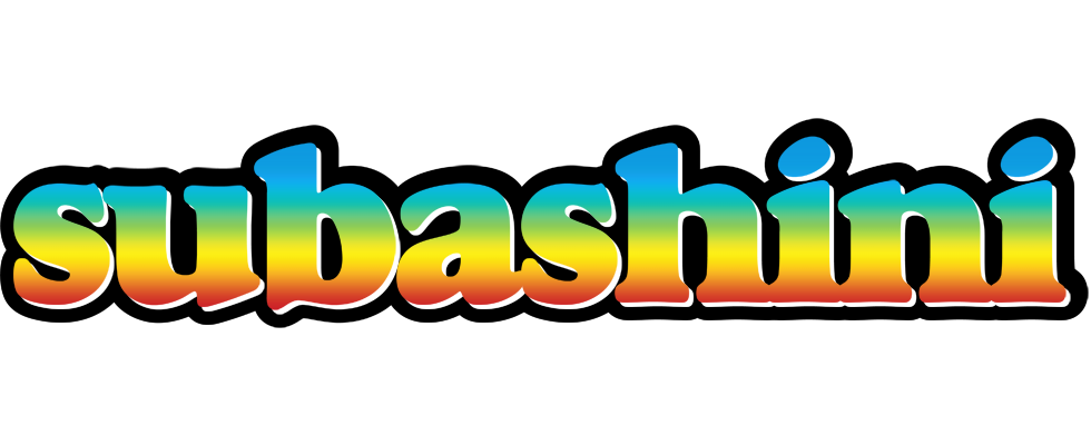 Subashini color logo