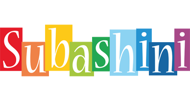 Subashini colors logo