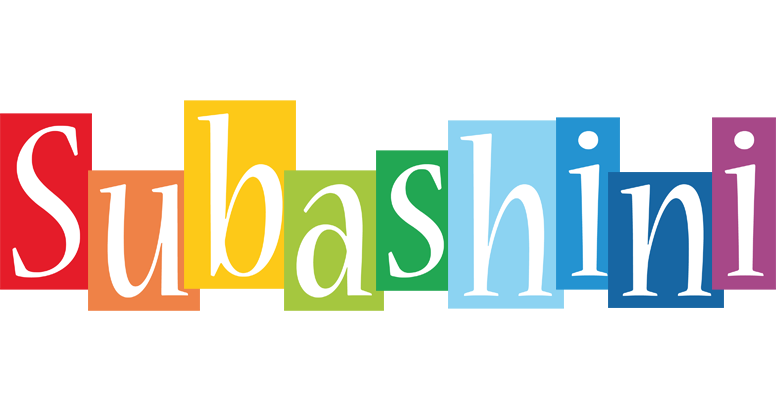 Subashini colors logo