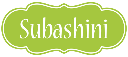 Subashini family logo