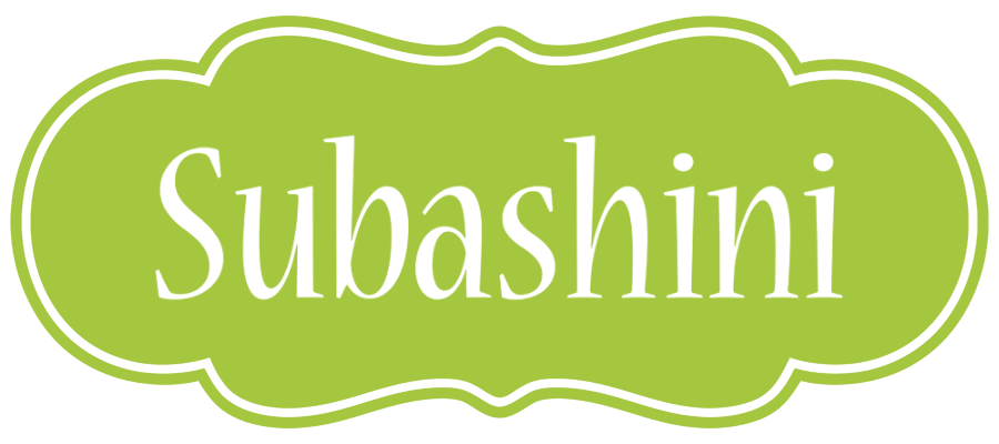 Subashini family logo