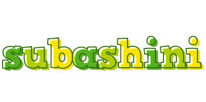 Subashini juice logo