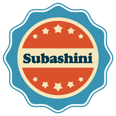 Subashini labels logo