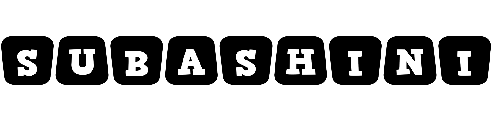 Subashini racing logo