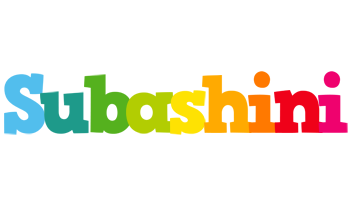 Subashini rainbows logo