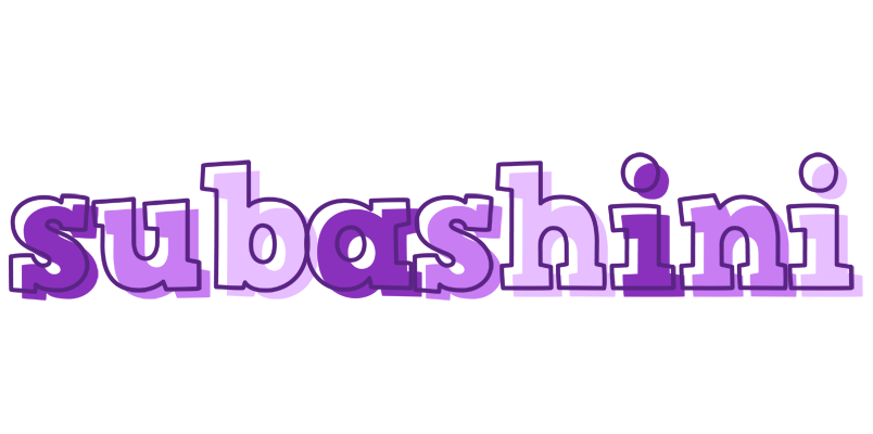 Subashini sensual logo