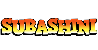 Subashini sunset logo