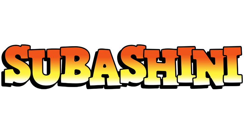 Subashini sunset logo